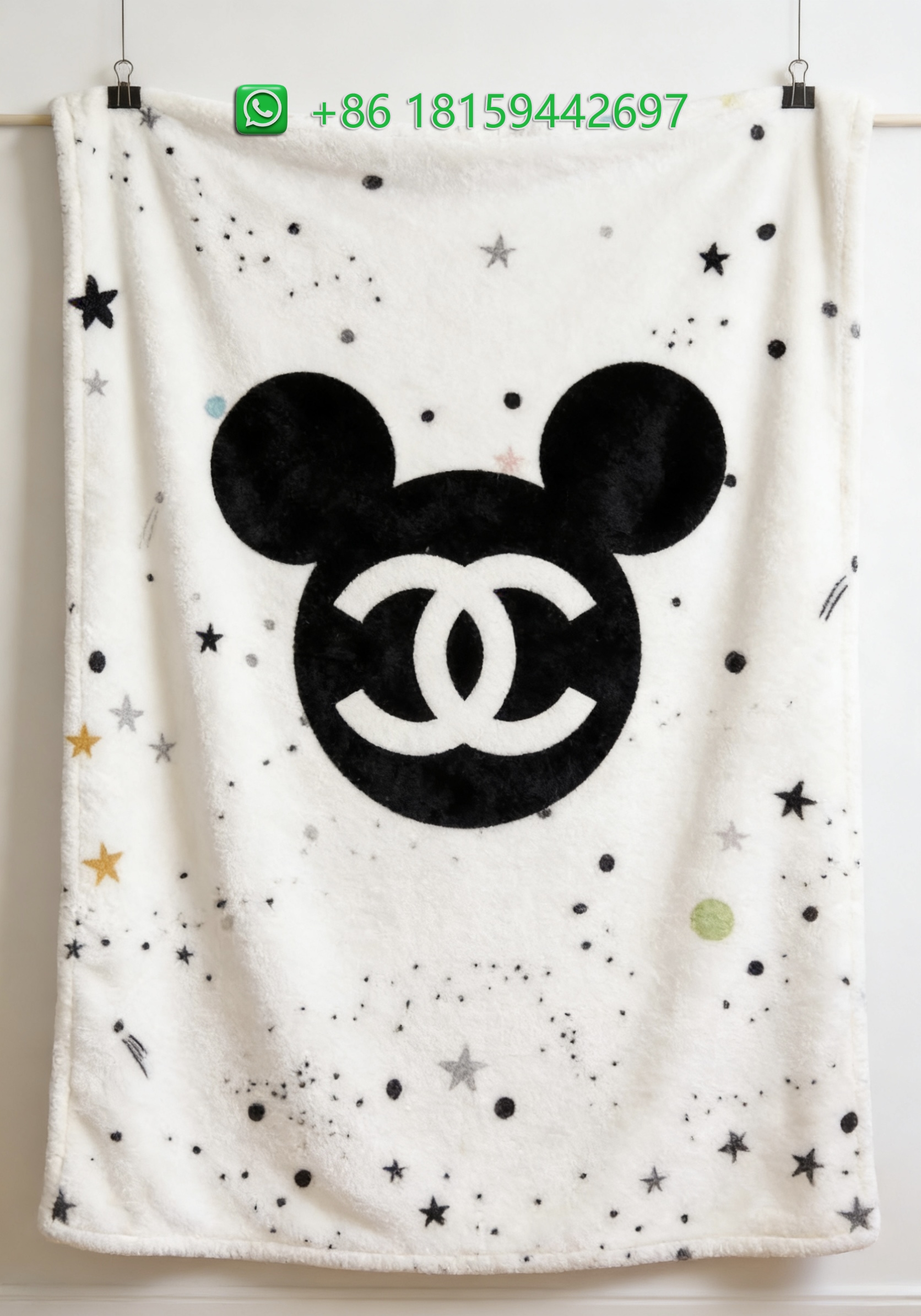 Chanel Throw Blankets
